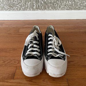 Lug sole platform converse